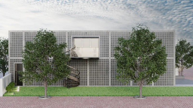 Brutalist Architectural Retreat
